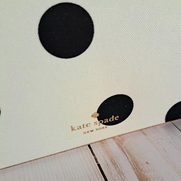 Kate Spade Deco Dot Recipe Box - Picture 7 of 9